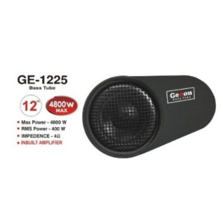 GENON BASS TUBE 4800 Watt Inbuilt Amplifier,24 Inch O Tube, 12 Inch Non Press Sub Woofer | GE 1225